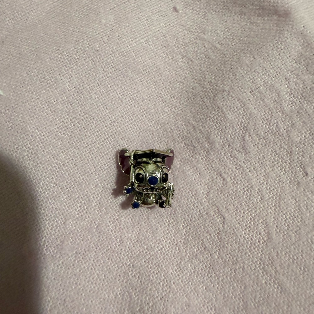 Pandora Disney Stitch Graduation Charm
